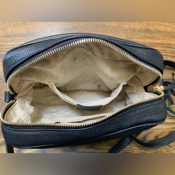 Gucci Soho Disco Leather Crossbody Shoulder Camera Bag - Picture 10 of 16